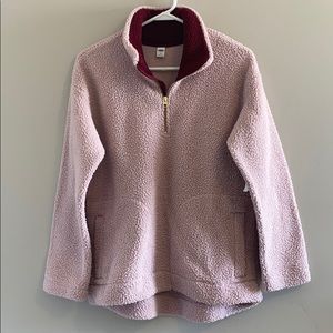 NWT Old Navy Sherpa Pullover Size M